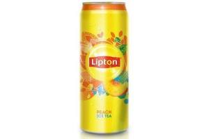 lipton peach blik