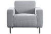 fauteuil pantini light grey