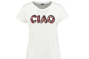 dames t shirt ciao