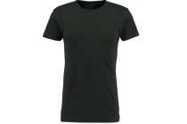 heren t shirt ronde hals zwart