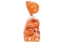 paaseitjes met vulling melkchocolade met sinaasappel