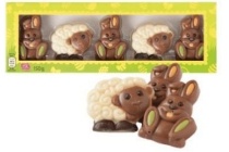 gedecoreerde paaschocolaatjes