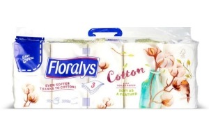 floralys 3 laags toiletpapier