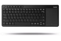 rapoo k2600 draadloos toetsenbord met touchpad zwart