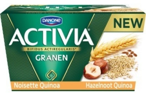 activia yoghurt hazelnoot quinoa 4 stuks