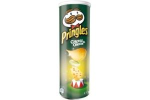 pringles cheese en onion