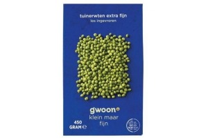 g woon diepvriesgroente