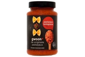 g woon pastasaus bolognese