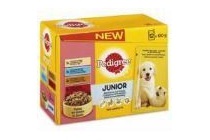 pedigree multipack maaltijdzakjes junior