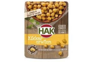 hak stazak kikker erwten