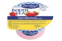 zuivelhoeve boer n vla aardbei