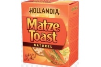 hollandia matze toast