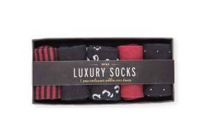 luxury socks luxe sokken