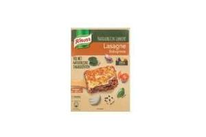 knorr wereldgerecht natuurlijke lasagne