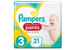 pampers premium protection pants maat 3 luierbroekjes