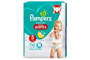 pampers baby dry pants maat 5 luierbroekjes