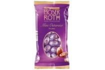 moser roth mini paaseitjes praline