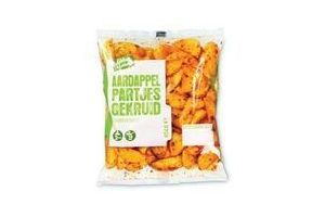 aardappelpartjes gekruid