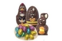 chocolade figuren of eitjes