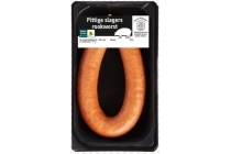 pittige rookworst