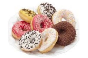 donuts gedecoreerd