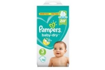 pampers baby dry maat 3 116 luiers voor droge ademende huid