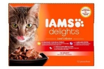 iams land delights vlees kalkoen gravy