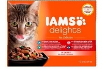 iams sea delights vis zalm gravy