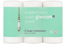 g woon toiletpapier 2 laags