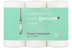 g woon toiletpapier 2 laags