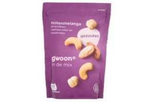 g woon notenmelange gezouten