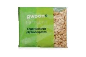 g woon pijnboompitten