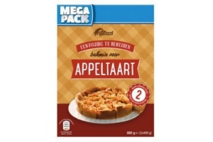 grootverpakking appeltaartmix