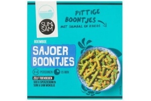 sum en sam boemboe sajoer boontjes