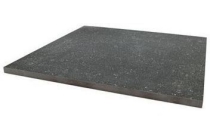 terrastegel keramisch solid stone spots zwart