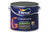 flexa creations muurverf extra mat industrial grey 2 5 l