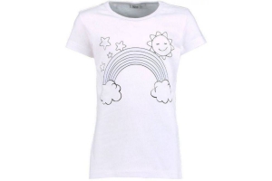 kinder t shirt met krijtjes