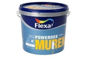 flexa powerdek latex stralend wit mat 10 liter