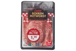 gerookte zachte boerenmetworst