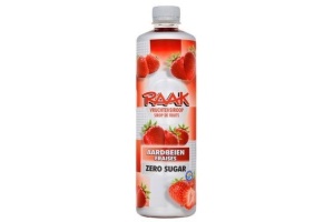 raak aardbei zero 750 ml