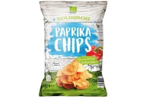biologische paprika chips