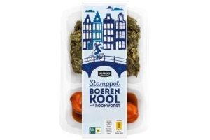 hollandse maaltijd stampot boerenkool met rookworst
