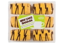 aviateur mini cake banaan