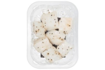 visgourmet mini kabeljauwblokjes met peper en zout