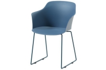 sandved stoel blauw