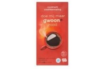 g woon aroma rood snelfiltermaling koffie