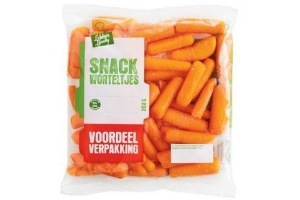 snackworteltjes 350 gram