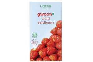 g woon aardbeien