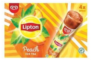 heartbrand ola lipton ice tea peach