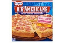 dr oetker big americans ham en cheese 410g